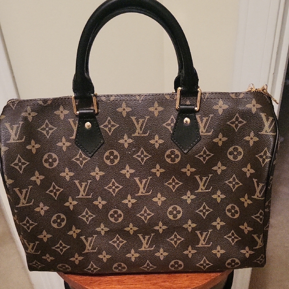 Louis Vuitton Brown Monogram Handbag